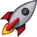 Rocket emoji